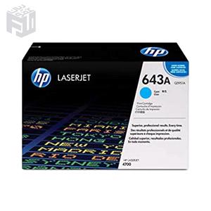 کارتریج لیزری آبی اچ‌پی مدل ‎‌HP 643A